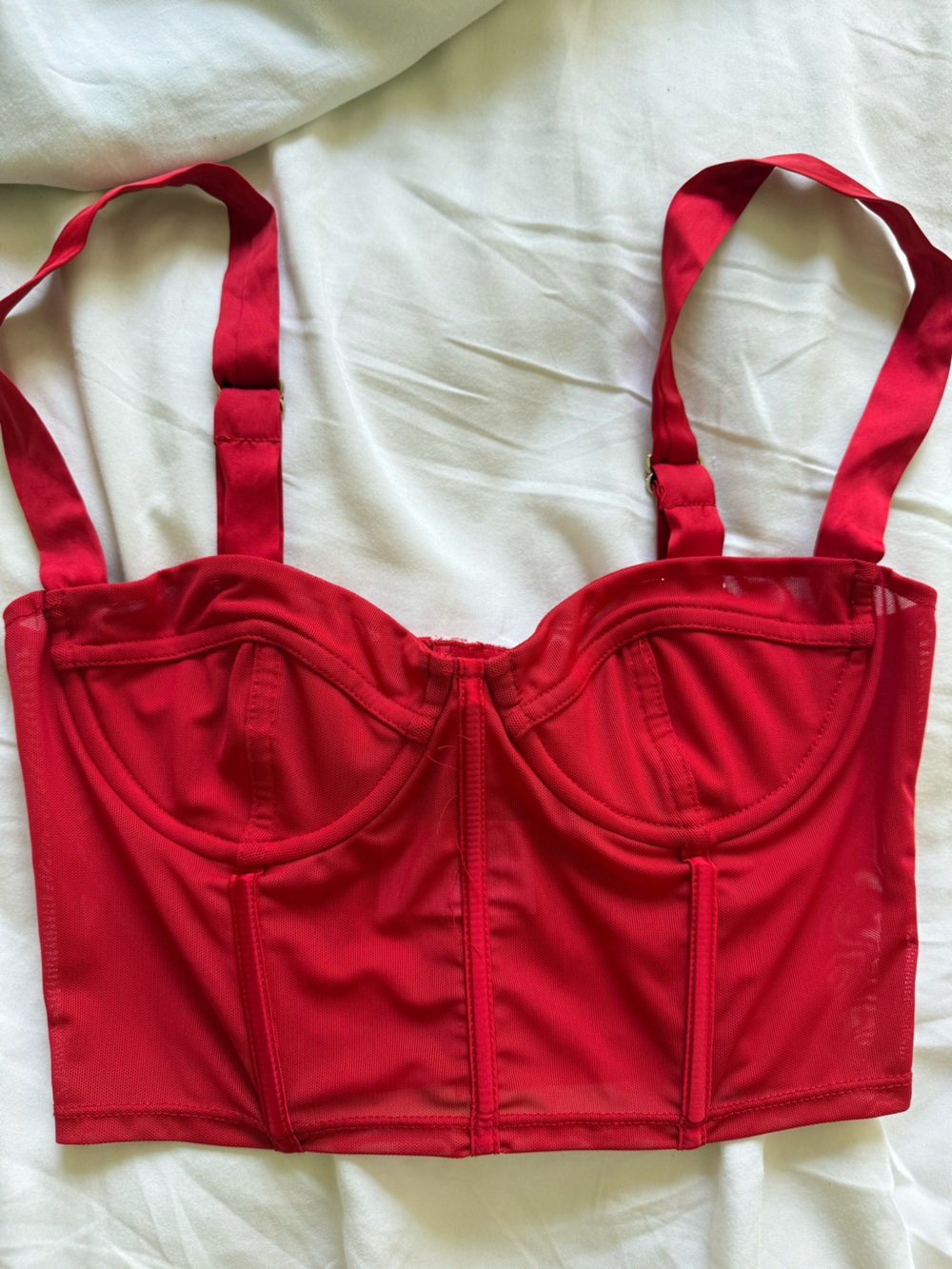 Oh Polly red Bustier
